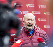 Pareigūnai protestavo prie LR Vyriausybės