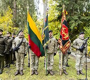 Pulkininko J. Vitkaus-Kazimieraičio laidotuvių ceremonija