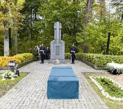 Pulkininko J. Vitkaus-Kazimieraičio laidotuvių ceremonija