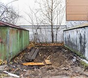 Vilniuje, Kernavės g. nukėlinėjami metaliniai garažai