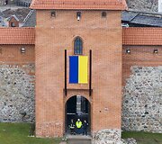 Trakų pilyje rastas sprogmuo