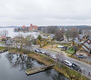 Trakų pilyje rastas sprogmuo