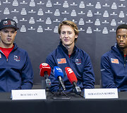 Bob Bryan, Sebastian Korda, Christopher Eubanks