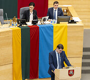 Seime vyksta svarstymas dėl parlamentaro Remigijaus Žemaitaičio teisinės neliečiamybės panaikinimo