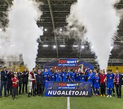 TOPsport LFF supertaurės rungtyės FK &bdquo;Panevėžio&ldquo; bei FK &bdquo;TransINVEST&ldquo; komandos