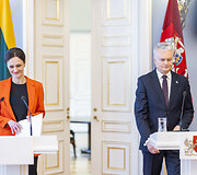 Viktorija Čmilytė-Nielsen, Gitanas Nausėda