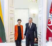 Viktorija Čmilytė-Nielsen, Gitanas Nausėda