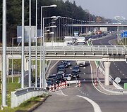 Spūstis link kelio į Alytų ir Druskininkus.