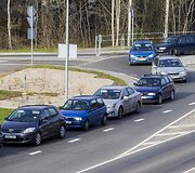 Spūstis link kelio į Alytų ir Druskininkus.