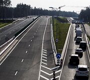 Spūstis link kelio į Alytų ir Druskininkus.