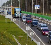 Spūstis link kelio į Alytų ir Druskininkus.