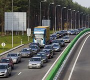 Spūstis link kelio į Alytų ir Druskininkus.