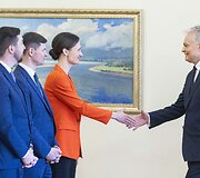 Viktorija Čmilytė-Nielsen, Gitanas Nausėda