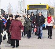 Visų &Scaron;ventųjų diena Vilniaus kapinėse.
