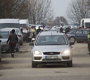 Visų &Scaron;ventųjų diena Vilniaus kapinėse.