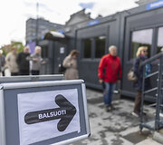 Au&scaron;rinė Armonaitė balsavo Respublikos Prezidento rinkimuose ir referendume