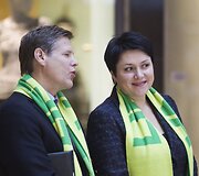 &bdquo;Audimas&ldquo; pristatytė Lietuvos olimpiečių, kovosiančių Sočio žiemos olimpinėse žaidynėse aprangą.