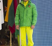 &bdquo;Audimas&ldquo; pristatytė Lietuvos olimpiečių, kovosiančių Sočio žiemos olimpinėse žaidynėse aprangą.
