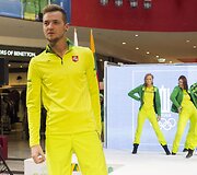 &bdquo;Audimas&ldquo; pristatytė Lietuvos olimpiečių, kovosiančių Sočio žiemos olimpinėse žaidynėse aprangą.