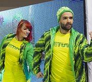 &bdquo;Audimas&ldquo; pristatytė Lietuvos olimpiečių, kovosiančių Sočio žiemos olimpinėse žaidynėse aprangą.