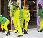 &bdquo;Audimas&ldquo; pristatytė Lietuvos olimpiečių, kovosiančių Sočio žiemos olimpinėse žaidynėse aprangą.