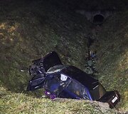 &bdquo;Volkswagen&ldquo; avarija prie Skynimų kaimo