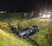&bdquo;Volkswagen&ldquo; avarija prie Skynimų kaimo