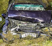 &bdquo;Volkswagen&ldquo; avarija prie Skynimų kaimo