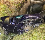 &bdquo;Volkswagen&ldquo; avarija prie Skynimų kaimo