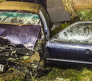 &bdquo;Volkswagen&ldquo; avarija prie Skynimų kaimo