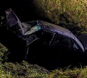 &bdquo;Volkswagen&ldquo; avarija prie Skynimų kaimo