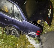 &bdquo;Volkswagen&ldquo; avarija prie Skynimų kaimo