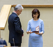 Gitanas Nausėda, Lina Petronienė