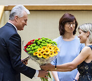 Gitanas Nausėda, Lina Petronienė