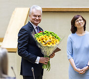 Gitanas Nausėda, Lina Petronienė