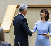 Gitanas Nausėda, Lina Petronienė