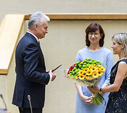 Gitanas Nausėda, Lina Petronienė