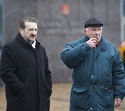 &bdquo;Vilniaus vie&scaron;ojo transporto&ldquo; darbuotojų mitingas.