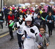 Vilniaus gatvėse &ndash; kalėdinis bėgimas