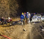 Avarijos vietoje Pramonės g.