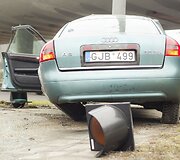 Avarijos vietoje Vilniuje, Laisvės pr.