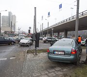 Avarijos vietoje Vilniuje, Laisvės pr.