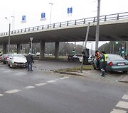 Avarijos vietoje Vilniuje, Laisvės pr.