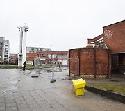 Laiptai &Scaron;e&scaron;kinėje jau ne vienerius metus kėlė grėsmę.