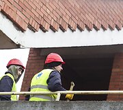 Laiptai &Scaron;e&scaron;kinėje jau ne vienerius metus kėlė grėsmę.
