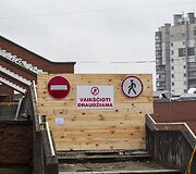 Laiptai &Scaron;e&scaron;kinėje jau ne vienerius metus kėlė grėsmę.