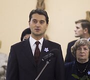 Laisvės gynėjų dienos proga prezidentė Dalia Grybauskaitė lankėsi Vilniaus &bdquo;Ryto&ldquo; progimnazijoje.