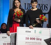 Donata Vi&scaron;tartaitė ir Milda Valčiukaitė
