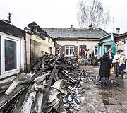 Vilniuje, Kalvarijų gatvėje, gyvenusios Rožės namus sausio 14-ąją prarijo gaisras.