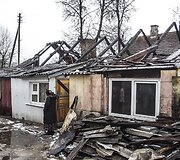 Vilniuje, Kalvarijų gatvėje, gyvenusios Rožės namus sausio 14-ąją prarijo gaisras.